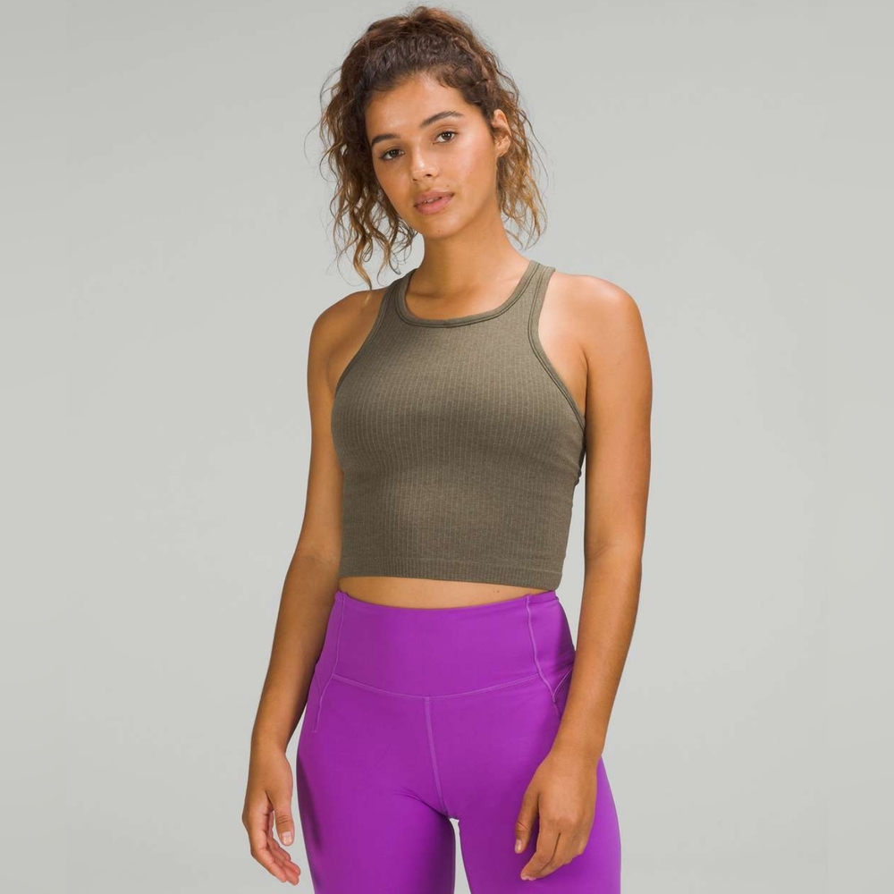 Lululemon Ebb to Street Cropped Racerback Tank Top